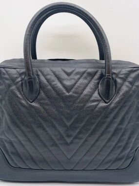 Chanel Leather Black Handbag